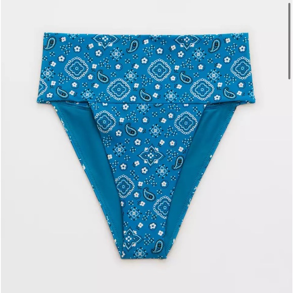 BRAND NEW AERIE SWIMSUITS - Size medium top and large bottoms - Picture 2 of 4